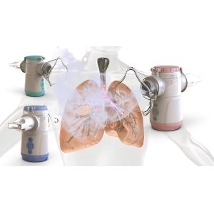 Particle Size 1.8-4.0μm Nebulizer Inhaler Machine Less Than 50dB