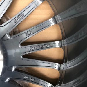 S-Class W223 Multi-Spoke Original Mercedes-Benz Cast Alloy Wheels Grey 20 Inch