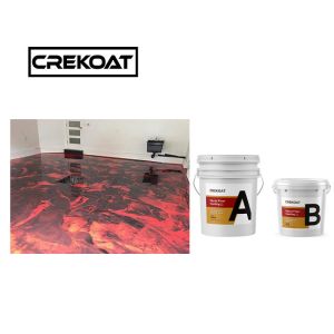 Seamless UV Resistant Clear Coating / Epoxy Coating 3mm Cleanable