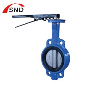 Pipelines Ductile Iron Butterfly Valve 150lb-2500lb Wafer Butterfly Valve