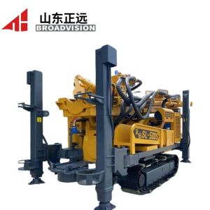 China Track Water Well Drilling Rig With Hydraulic Multi-layer Compatibility, Highly Efficient And Durable on sale