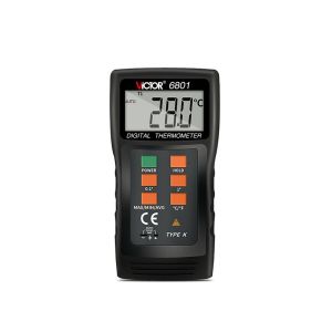 1999 Counts Industrial Digital Thermometer With Thermocouple Sensors