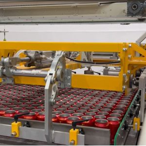 Depalletizing Bottles Bulk Stacks Depalletizer Machine