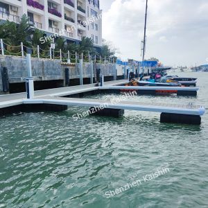 Customized Aluminum Alloy Floating Finger Pontoon Marina Dock Bridge Floating