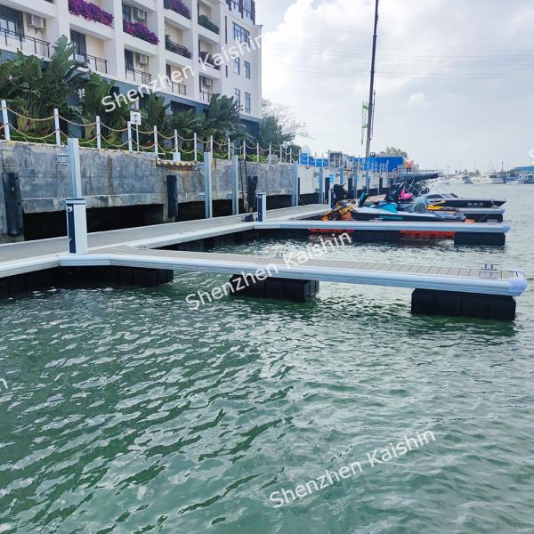 Buy Customized Marine Aluminum Gangways Aluminum Floating Pontoon Yacht at wholesale prices