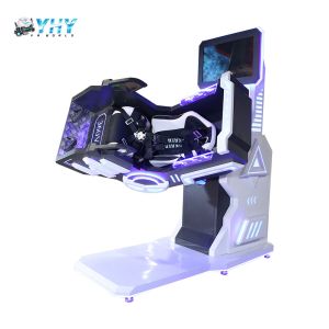 VR Theme Park Simulator 360 Degree Rotating Shooting Attraction Virtual Reality