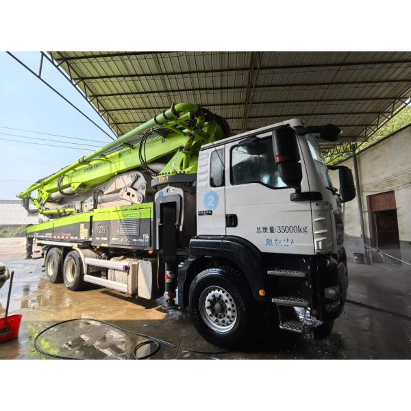 Used Zoomlion ZLJ5351THBKE 50m Concrete Pump Truck 2021