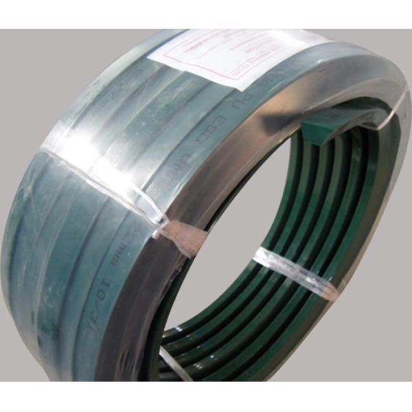 Ceramic transmission industrial Green color PU V-section belt Polyurethane V