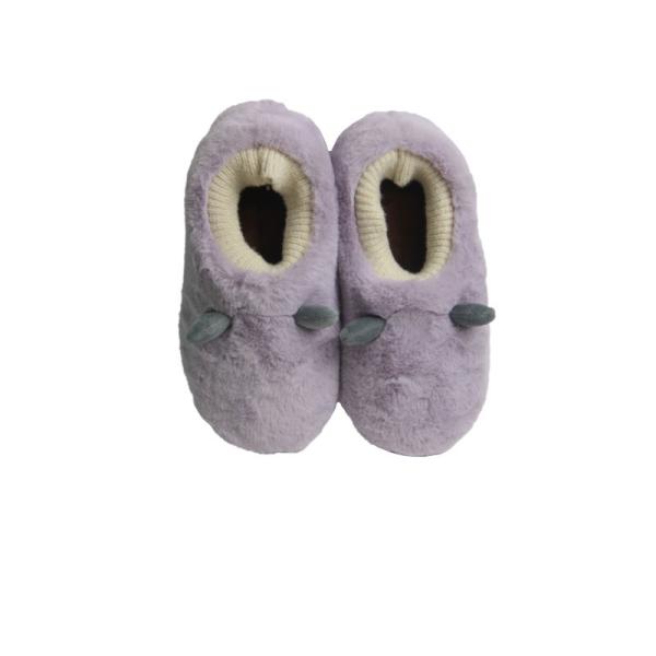 Customized Women Winter Smart Graphene Usb Electric Foot Warmer Insoles Heated Cotton Shoes