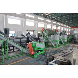 Sorting Pet Flakes Washing Machine 600kg H Pet Bottle Recycling Plant