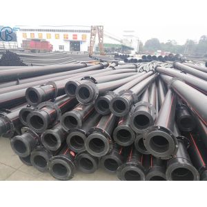 High Precision PE100 PN16 Hdpe Poly Pipe Customized Color For Mining OR Golden