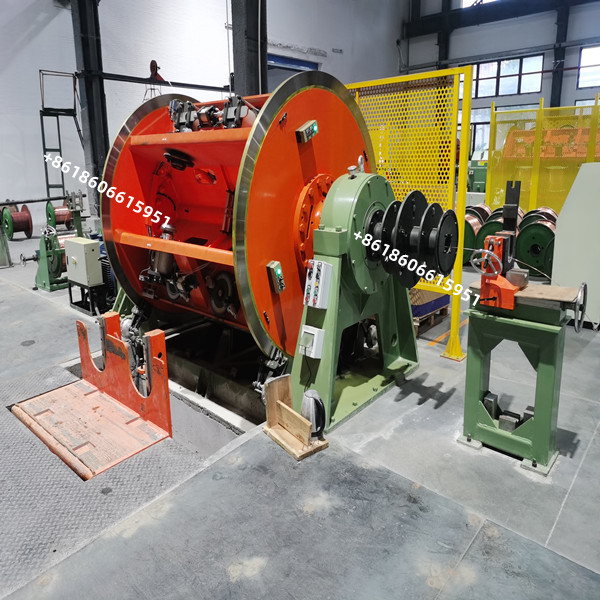 Jlk-500/54 1.5mm Rigid Stranding Machine Large Production Capacity