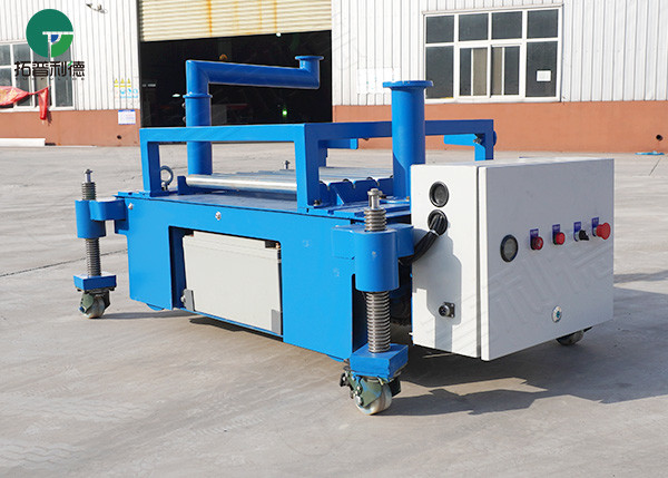 Rubber Wheel Roller Electric Transfer Cart
