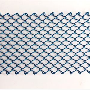 Customized Mesh Chain Link Backdrop Decoration Galvanized Garden Fencing