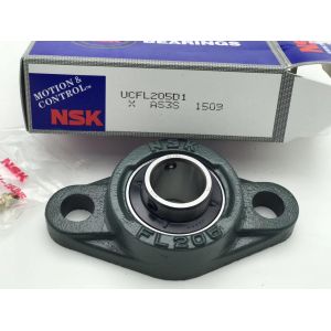 High Mechanical Efficiency Steel Pillow Block Bearings UCFL206 For Chemical