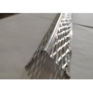 Quality 32mm Wing Aluminium Angle Bead , Drywall Corner Bead 2.4m Length 0.4mm Thickness for sale