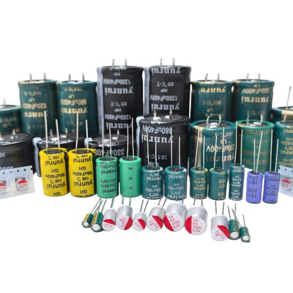High Capacitance Radial Aluminum Electrolytic Capacitors High Temperature Post