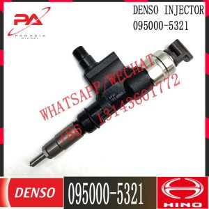 High Quality Rail Fuel Injector 095000-5321 095000-5320 for HINO Engine