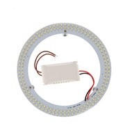FR4 Double Sided Aluminum PCB LED Lamp Circuit Board White Soldermask