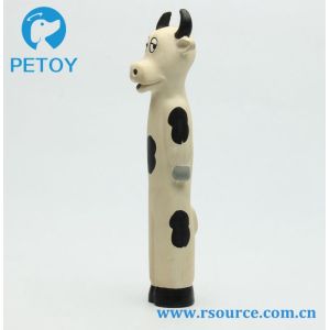 Most popular dog toys cow dog toy squeaker fun puppy toys