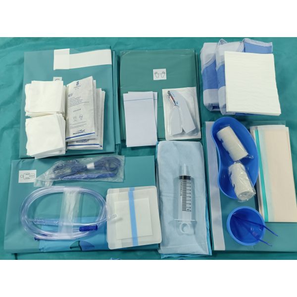 Standard Size Disposable Surgical Packs with MOQ 1000 Pieces for Hospital/Clinic