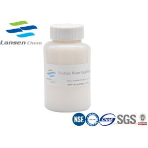 Waterproof Water Repellent Agent Fabric Milky White Liquid Drying Temperature