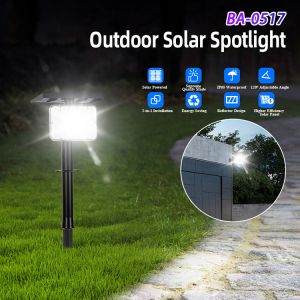 Garden Lawn Waterproof Solar LED Lights Outdoor Lighting For Garden Decoration