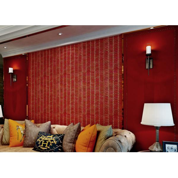 0.53*10m Sound proof Living Room Wallpaper with Stirpped Pattern , CSA SGS