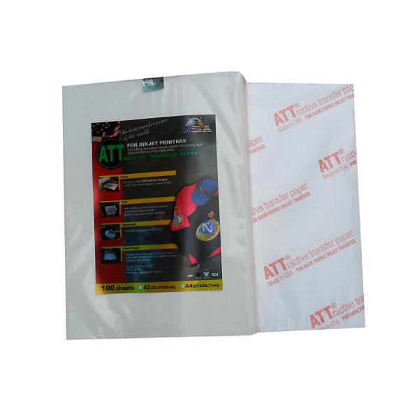 Buy ATT Inkjet Heat Transfer Paper A4 T - Shirt Dark For Cotton Fabric at wholesale prices