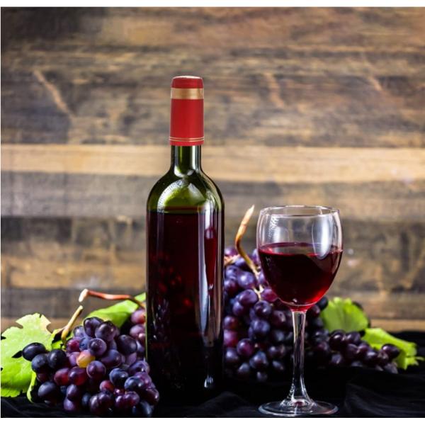 Glass Bottle Heat Shrink Capsule Custom Size For Straight Mouth Bottles