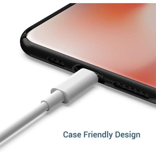 TPE Lightning IPhone Charger Cable 2.4A , 6FT Lightning To USB Cable For IPhone 12 11 Pro Max Xs