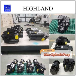 SPV23 Flange Mount Mixer Hydraulic Piston Pumps 42Mpa Peak Pressure