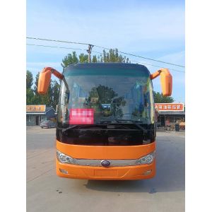 2016 Year 53 Seats Double Doors Zk6119 Used Yutong Buses With Air Conditioner No