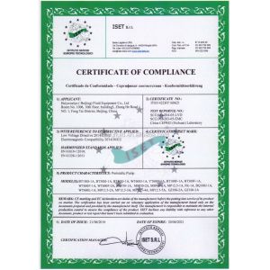 small dispensing peristaltic pump for liquid filling