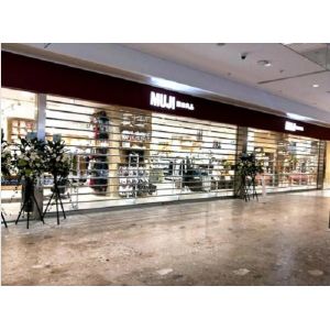 3m Height 9mm Tube Roll Up Clear Roller Shutters