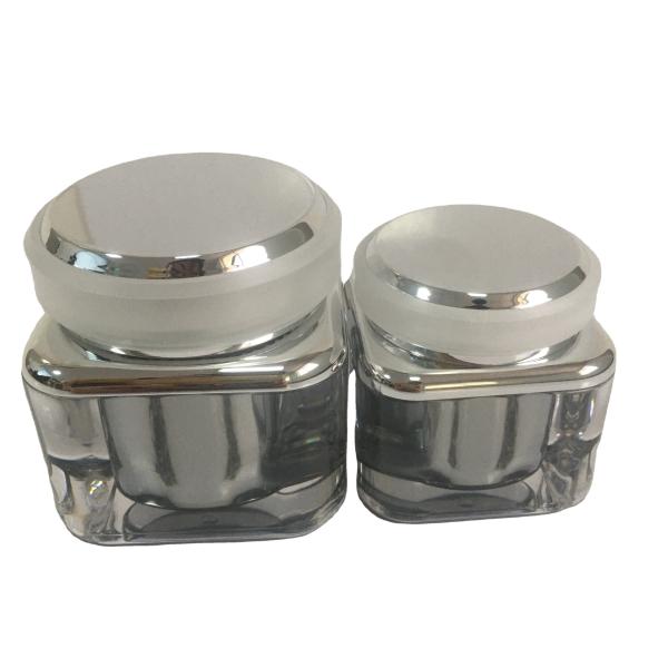 Buy Acrylic Cream Plastic Jar Round Beautiful Cosmetic Jar Night Cream All Jar at wholesale prices