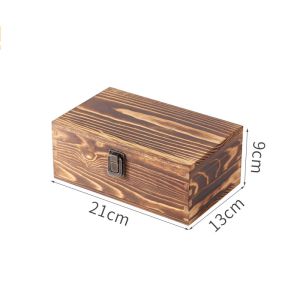 Antiwear Jewellery Wooden Box Packaging With Lock Leakproof Practical