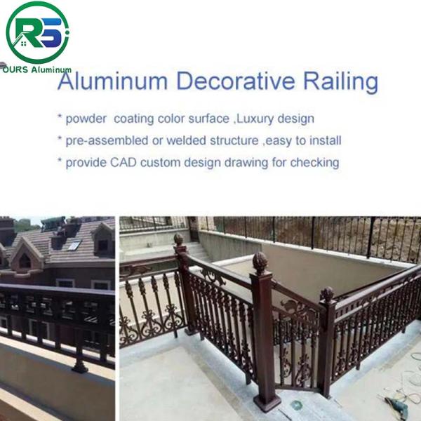 2440MM Lengh Contemporary Aluminum Fence Air Conditioner Vent Louver