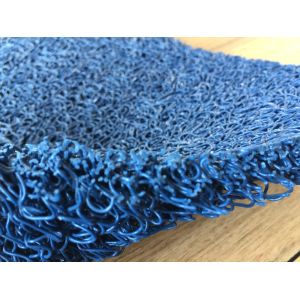 Red Logo Flooring Carpet Rubber Safety Mats / Water - Proof Rubber Door Mat