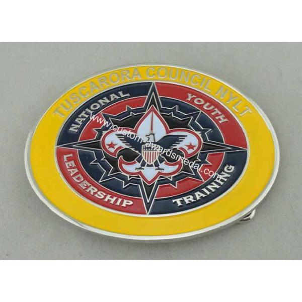 Die Casting Zinc Alloy Custom Made Buckles Soft Enamel , Nickel Plating