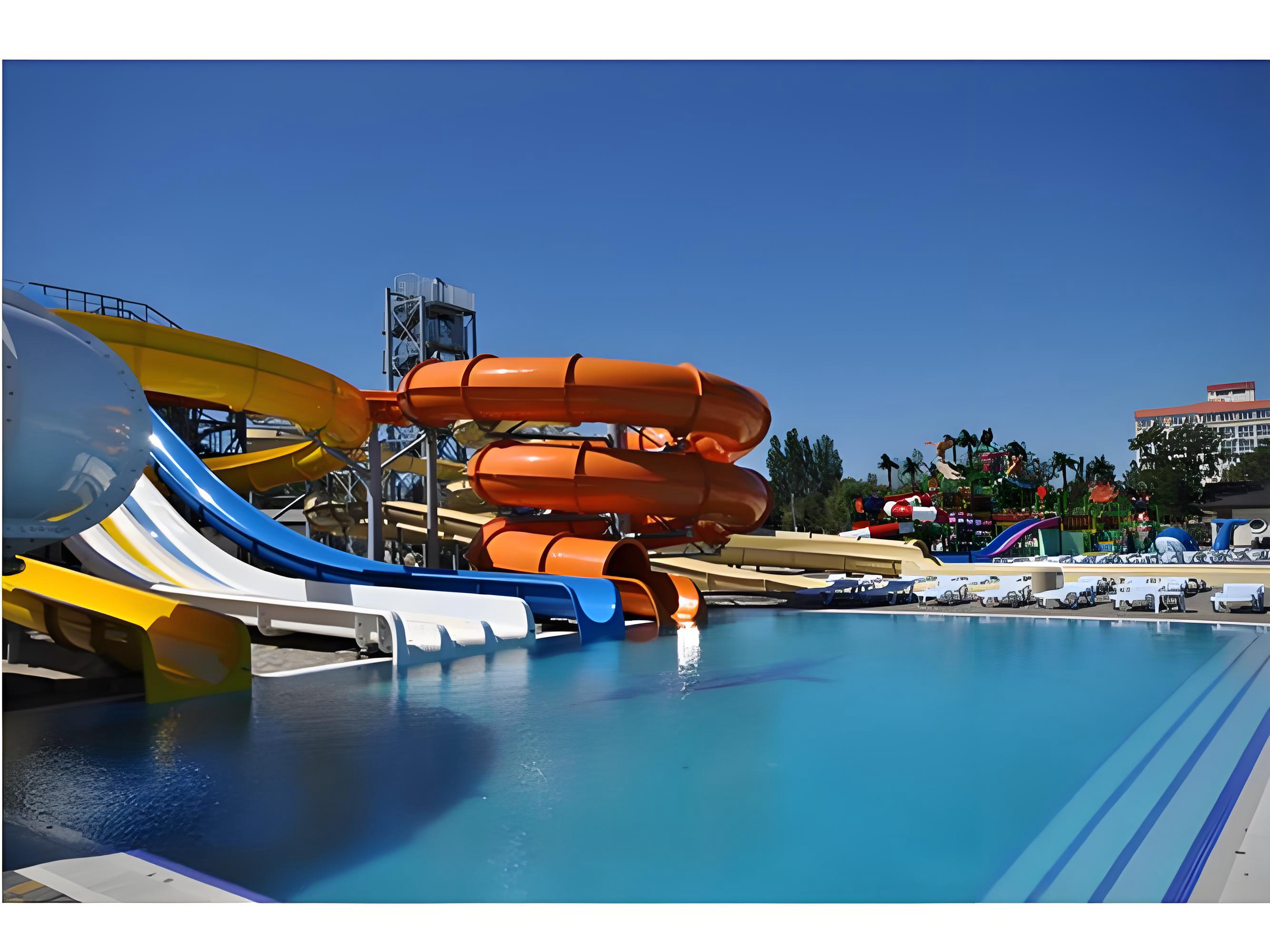 Fiberglass Steel Slide Manufacturer Suitable For Residential And Commercial