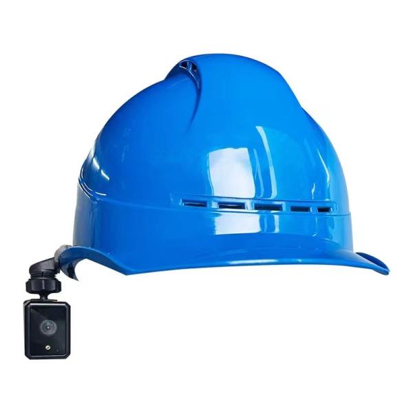 Buy 4G Wifi Mini Security Camera Hardhat Camera GPS Communication Monitor VMS System at wholesale prices