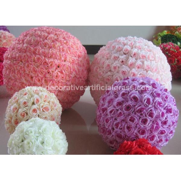 Buy Plastic Frame Inside Artificial Flower Hanging Balls OEM ODM at wholesale prices