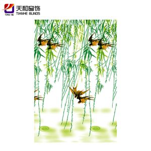 Luxury european style plastic curtain for kitchen fabric price