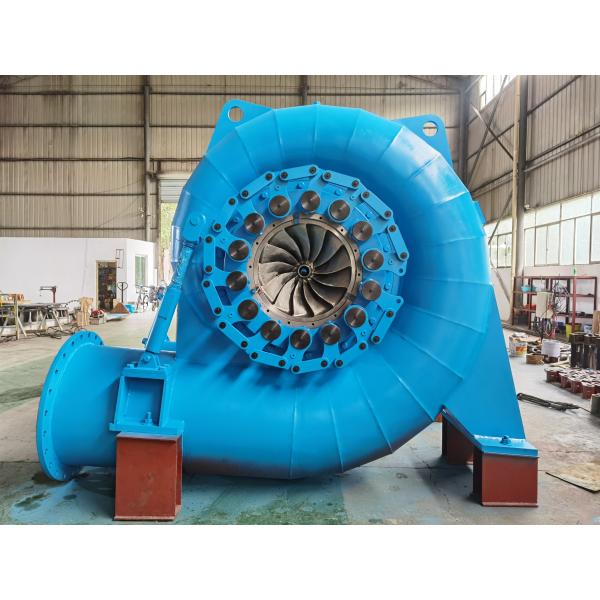Buy Efficiency 88-96% Francis Hydro Turbine for 50HZ/60HZ Frequency Water Power at wholesale prices