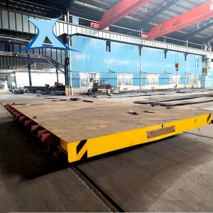 Engine Industry Coil Steel Pallet Transfer Carts Anti Explosion