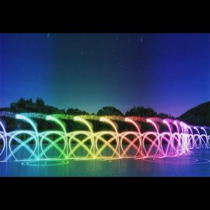Digital Swing Music Water Fountain Dancing Big Water Fountains