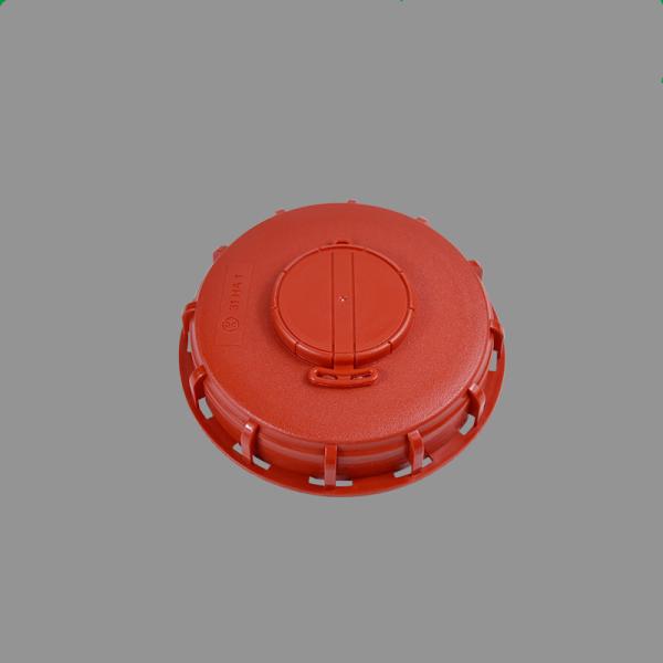 HDPE Injection UMETASS IBC Water Tank Red 6 Inch Vented Plug Lid Closure