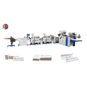 Quality Belt Driving Pharmaceutical Leaflet Folding Machine With Camera Inspection System for sale