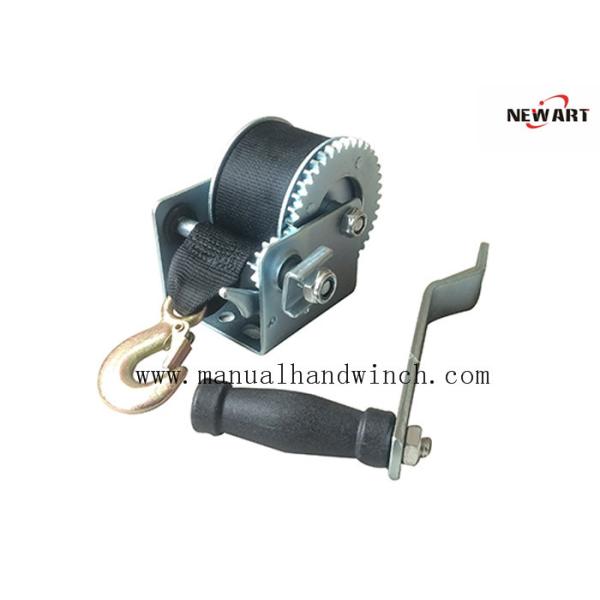 CE Approved 800lbs Lightweight Manual Hand Mechanical Winch , Hand Operated